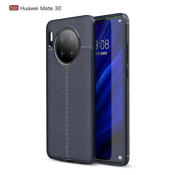 Funda blanda premium con estampado de lichi para Huawei Mate30, protección completa para la cámara, agarre antideslizante, a prueba de golpes, estilo profesional