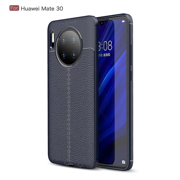 Funda blanda premium con estampado de lichi para Huawei Mate30, protección completa para la cámara, agarre antideslizante, a prueba de golpes, estilo profesional