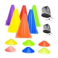 thumbnail image 4 of Conos para entrenamiento de fútbol, ​​conos de fútbol, ​​resistentes, marcadores de campo, portátiles, conos deportivos con bolsa de almacenamiento 44 piezas, 4 of 8