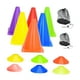 thumbnail image 4 of Conos de entrenamiento para fútbol, ​​conos de fútbol, ​​resistencias, conos deportivos de cono de marcador de campo con bolsa de almacenamiento para 44 piezas, 4 of 8
