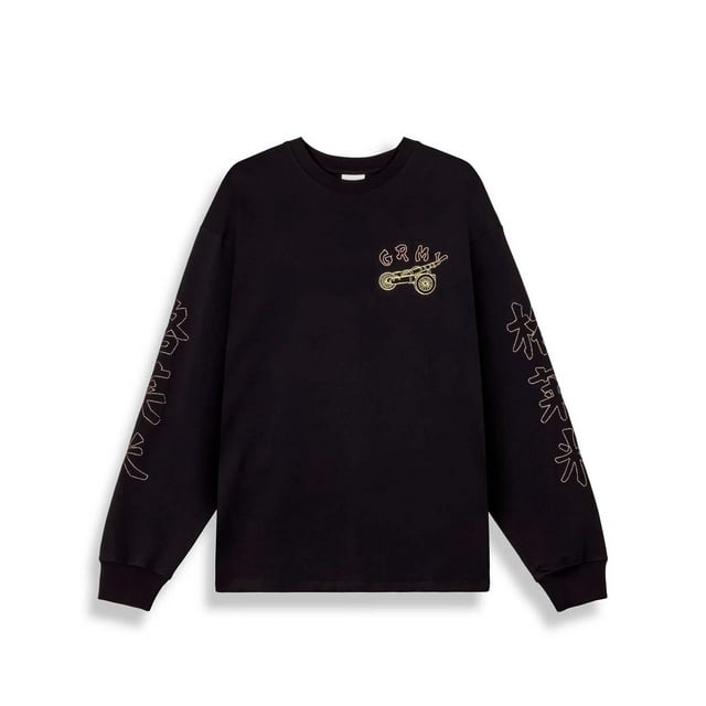 Sudadera Caballerro Grimey Sampans Negro GLS771