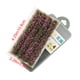 thumbnail image 3 of Conjunto de racimos de flores rayadas con grupos de césped artificial, 4 piezas de arbustos de nylon, azul rosa, blanco, rojo, púrpura, naranja amarillo, 10,8x5,8 cm, escena decorativa de caja de, 3 of 4