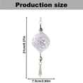 thumbnail image 4 of Christmas Ice Pendant Christmas Tree Pendant table vases for party event gold, 4 of 7