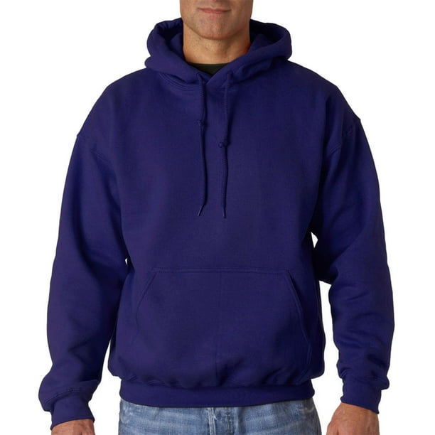 Gildan - 12500 Adult Hooded Sweatshirt -Purple-3X-Large - Walmart.com ...