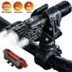 thumbnail image 1 of Aluminio Multifunción 3 Cabeza Led Luces De Bicicleta Lámpara De Bicicleta Faros Usb Impermeable Linterna Al Aire Libre Guardurnaity OD012042-00, 1 of 6