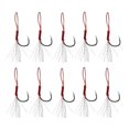 thumbnail image 3 of 10 Pack Fishing A Hooks with Braid Line 12#14# 16# for Fishing 14, 3 of 10