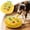 Yellow, variant on Interactive Dog Puzzle Toy Plush Carrot Patch Snuffle Toy Hide-and-Seek Vegetables Toy for Dogs Cats Enrichment Chewing Slow Feeding Game