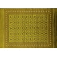thumbnail image 1 of Ahgly Company Indoor Rectangle Oriental Yellow Industrial Area Rugs, 6' x 9', 1 of 4