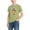 E195-Army Green, variant on Boys' Summer Soccer Pattern Print Crew Neck Short Sleeve Casual T-Shirt Stylish Children's Everyday Top