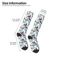thumbnail image 5 of Balery Butterfly Printed Novelty Socks Men's Women's Crew Socks Sports Socks Knee High Socks Cotton Socks Quirky and Cool Socks, 5 of 9