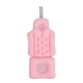 thumbnail image 4 of BRI Cojín para bañera, suave, transpirable, plegable, reposacabezas, respaldo, almohada de baño, cojín para adultos, Spa, rosa, 4 of 10