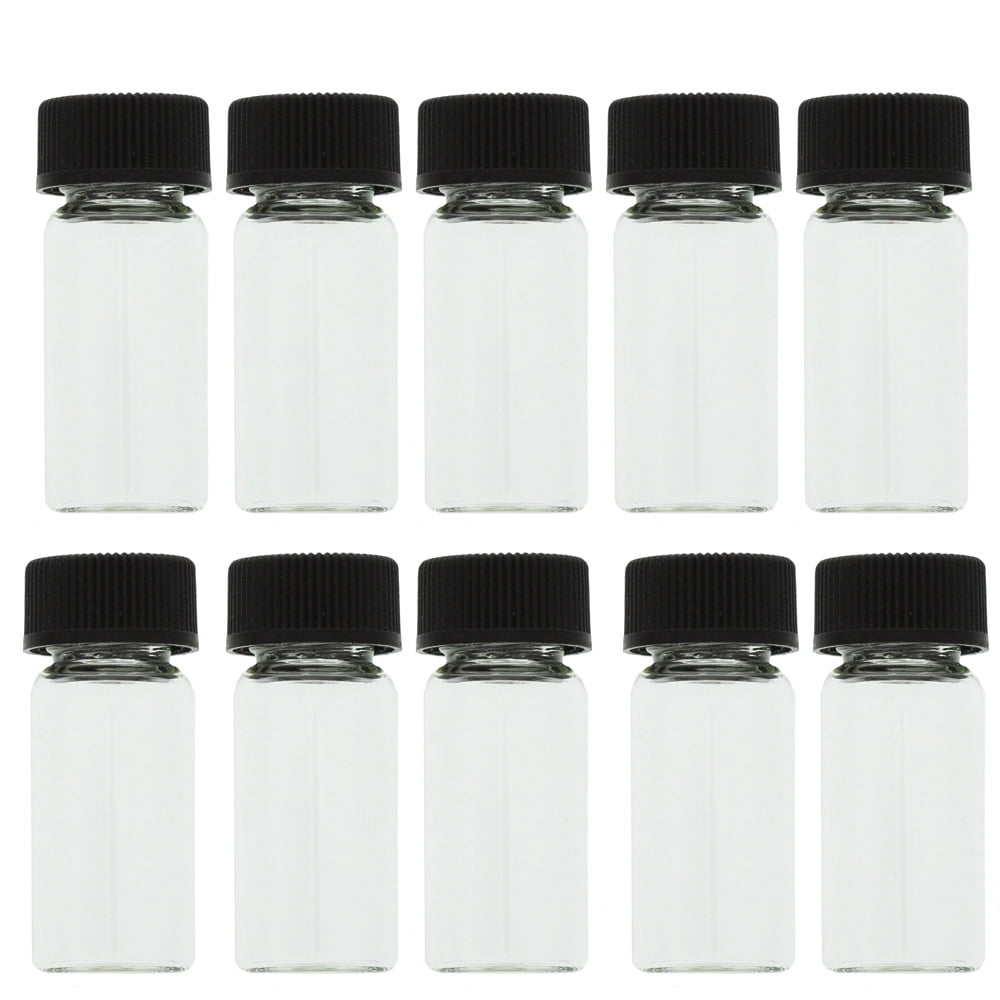 144 SMALL MINI 1-3/8" GLASS VIALS BOTTLE FOR YOUR GOLD PAN GOLD GB2 