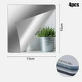 thumbnail image 1 of 4PCS 2MM Thick Acrylic Mirror Flexible Plastic Mirror Sheets Wall Mirror Tile, 1 of 8