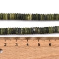 thumbnail image 5 of 2strands 2strands Frosted Natural Chinese Jade Beads Strands Rondelle 6x2mm Hole: 0.7mm about 182pcs/strand 15.16''(38.5cm), 5 of 6