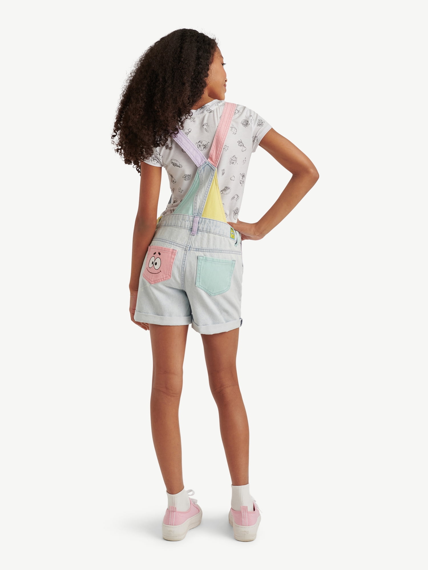 Spongebob X Justice Girls Shortall, Sizes 6-18, Plus