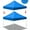 Blue, variant on Sunrise Ez pop Up Instant Canopy 10'X10' Replacement Top Gazebo