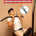 thumbnail image 2 of 400cm Home Gym Fitness LAT Pulldown Cable Replacement, Adjustable Length for Pulley System Cable Ma, 2 of 5