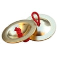 thumbnail image 2 of Belly Dancing Finger Cymbals, Crisp Sounds 2pcs Finger Cymbals Set  For Performance, 2 of 8