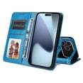 thumbnail image 3 of Case for iPhone 17 Pro Protective Cover Flip Card Slots Leather, 3 of 5
