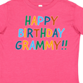 thumbnail image 4 of Inktastic Happy Birthday Grammy Boys or Girls Toddler T-Shirt, 4 of 5