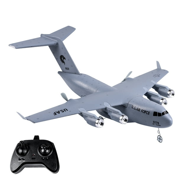 Avión teledirigido, transporte 390 mm de envergadura 2,4 GHz 2 canales giroscopio de 6 ejes