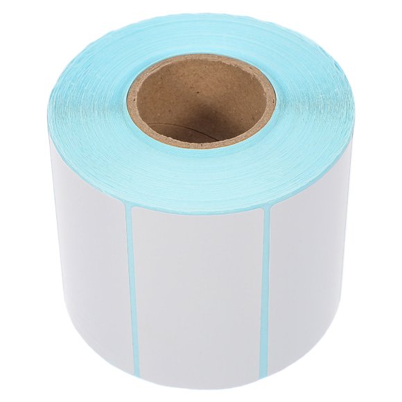 QUMIIRITY Thermal Label Roll White Direct Printing for Warehouse Shipping and Business Use