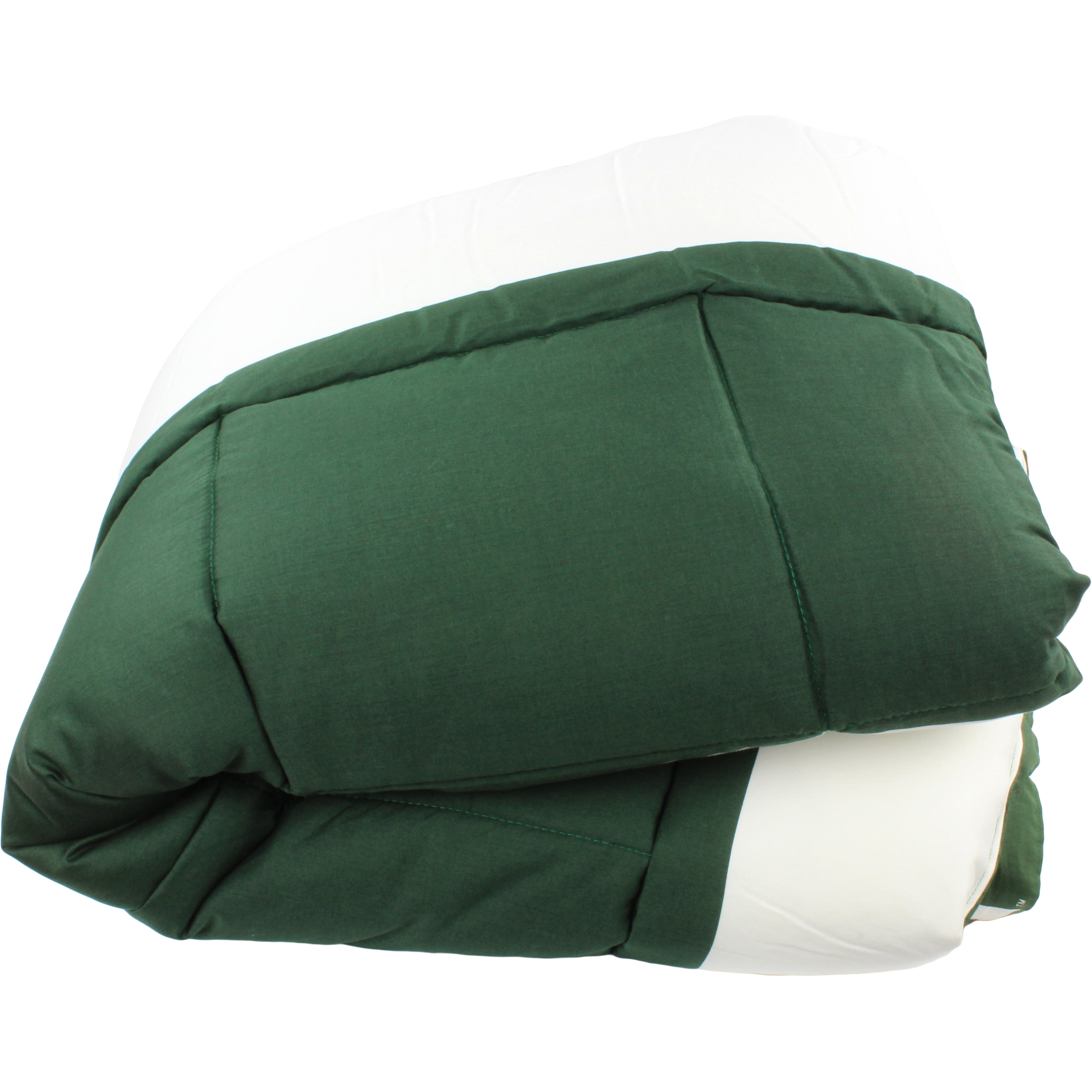 Michigan State Spartans 2 Pc Reversible Cotton Comforter Set, 1 Comforter, 1 Sham, Twin
