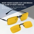 thumbnail image 6 of TERAISE Polarized Clip-on Night Vision Sunglasses Anti-Glare UV400, 6 of 6