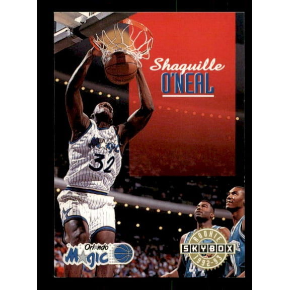 Shaquille O'Neal SP Rookie Card 1992-93 SkyBox #382