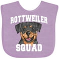 thumbnail image 3 of Inktastic Dog Rottweiler Squad Boys or Girls Baby Bib, 3 of 4