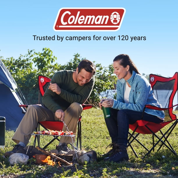 テーブル・チェア・ハンモック Coleman Compact Folding Chair Red