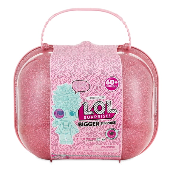 LOL Surprise Bigger Surprise Limited Edition 2 Dolls, 1 Pet, 1 Lil Sis With 60 Surprises - Toys for Girls Ages 4 5 6+