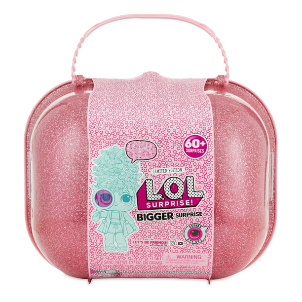 LOL Surprise Bigger Surprise Limited Edition 2 Dolls, 1 Pet, 1 Lil Sis With 60 Surprises - Toys for Girls Ages 4 5 6+
