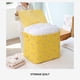 thumbnail image 3 of Bolsa de almacenamiento, cesta de almacenamiento, organizador de bolsa de almacenamiento de ropa de gran capacidad con asa reforzada, tela gruesa para edredones, mantas, ropa de cama, plegable con cre, 3 of 9