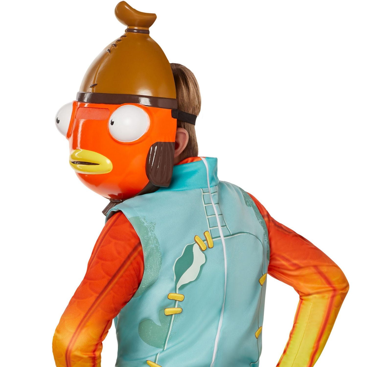 InSpirit Designs Masque d'Halloween pour adulte Fortnite Fishstick sous licence officielle