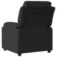 thumbnail image 4 of vidaXL Massage Recliner Chair with 6-Point Vibration Massage, Adjustable Black Fabric Rocker, 4 of 5