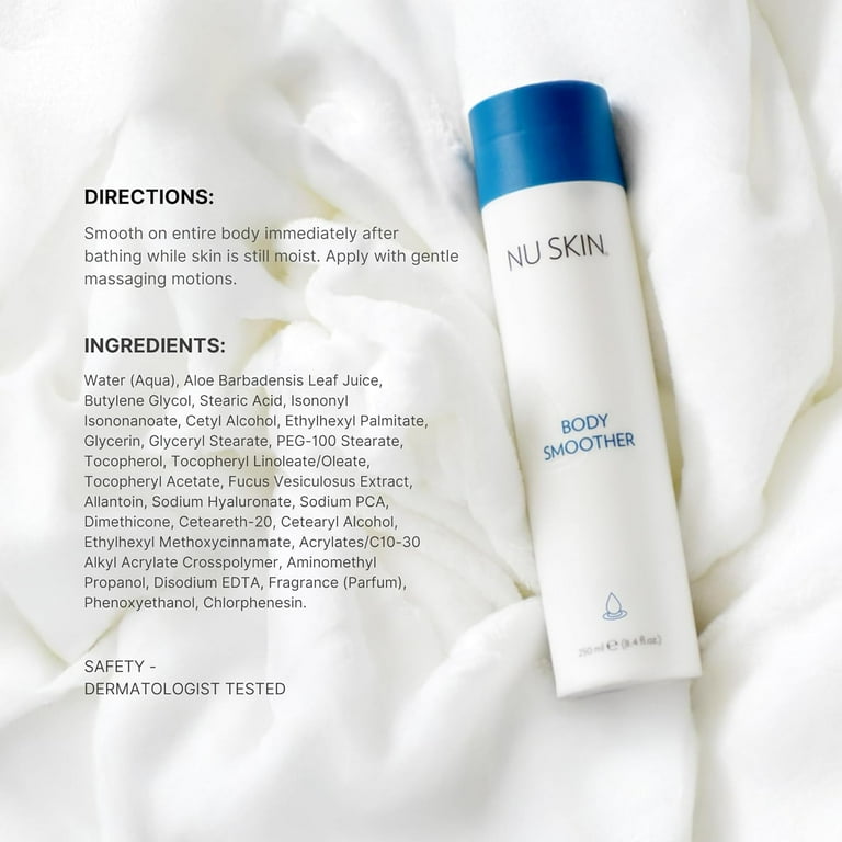 NUSKIN extraMILD、MILK LOTION、enhancer Nu Skin NuSkin Body Smoother Moisturizers - 8.4 Oz Bottle