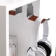 thumbnail image 5 of Soporte para auriculares Soporte para auriculares Gancho para colgar Escritorio Mesita de noche Aleación de aluminio Estante para colgar, Almohadilla de piel sintética, Gris Inevent EL001441-04, 5 of 7