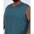 thumbnail image 4 of Real Essentials 3 & 5 Pack: Men's Dry-Fit Active Muscle Tank Top - Standard and Big & Tall Sizes (S-5XLT), 4 of 6
