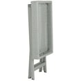 thumbnail image 7 of SAFAVIEH Bardia Outdoor Patio Wicker Folding Tray Table, Grey, 7 of 7
