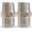 1/2“, 2pcs, variant on 1/2" Male x 1/2" Male Hex Nipple Pipe Fittings, 304 Stainless Steel 1/2 inch NPT Male Threaded Pipe Adapter Fittings  Nipples Connectors, Male Straight Connector Pipe Fitting (1/2", 2 count)