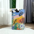 thumbnail image 6 of Yayeee Freestanding Laundry Hamper with Handle Collapsible Large Storage Basket for Clothes, Colorful Landscape, 6 of 7