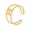 Golden Pisces, variant on Unisex Titanium Steel Ring Electroplated Stainless Steel Constellation Zodiac Sign Ring for Men or Women Natural Design Aries Taurus Gemini Cancer Leo Virgo