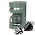 thumbnail image 2 of Starfrit 10-cup Coffee Maker - Sage, 2 of 2