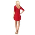 thumbnail image 4 of Women's Trendy Style Baby Doll Solid Dress, 4 of 5
