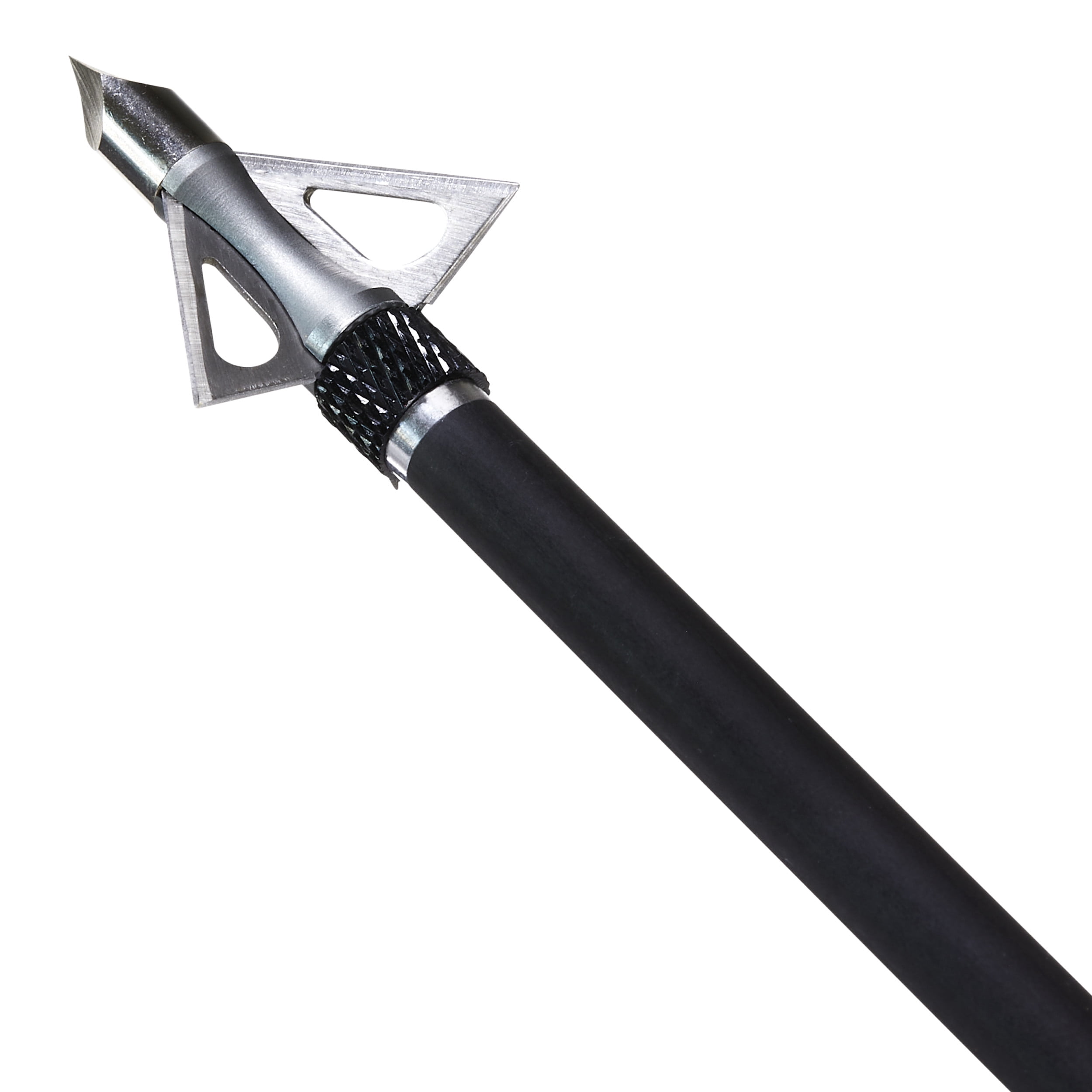 Stryke Impact Fixed Blade Broadhead, 100-Grain, 3-Pack, Aluminum and Steel, 14635, Silver