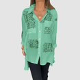 thumbnail image 2 of WEAIXIMIUNG Chemises pour Femmes Tendance Été Pack Haut Mode Manches Longues Chemise à Col Imprimé, 2 of 5