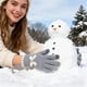 thumbnail image 1 of Rapeiae Touchscreen Knitted Gloves for Women Winter Knitted Yarn for Warmth Cute Five Student Winter Cycling Bow, 1 of 7