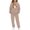 X168 Khaki, variant on Glisme Girls Outfit Set Graphic Print Long Sleeve Hooded Tops With Pants Outfit Halloween Casual Girls Set Size 2-3 Years Black