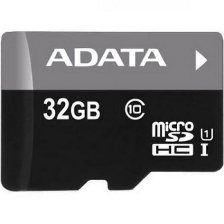 Image of Adata Premier 32 GB Class 10/UHS-I microSDHC - 30 MB/s Read - 10 MB/s Write - Lifetime Warranty